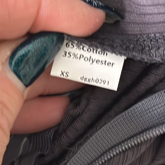 XS bodysuit, greyish slight purple stretchy - Picture 7 of 7